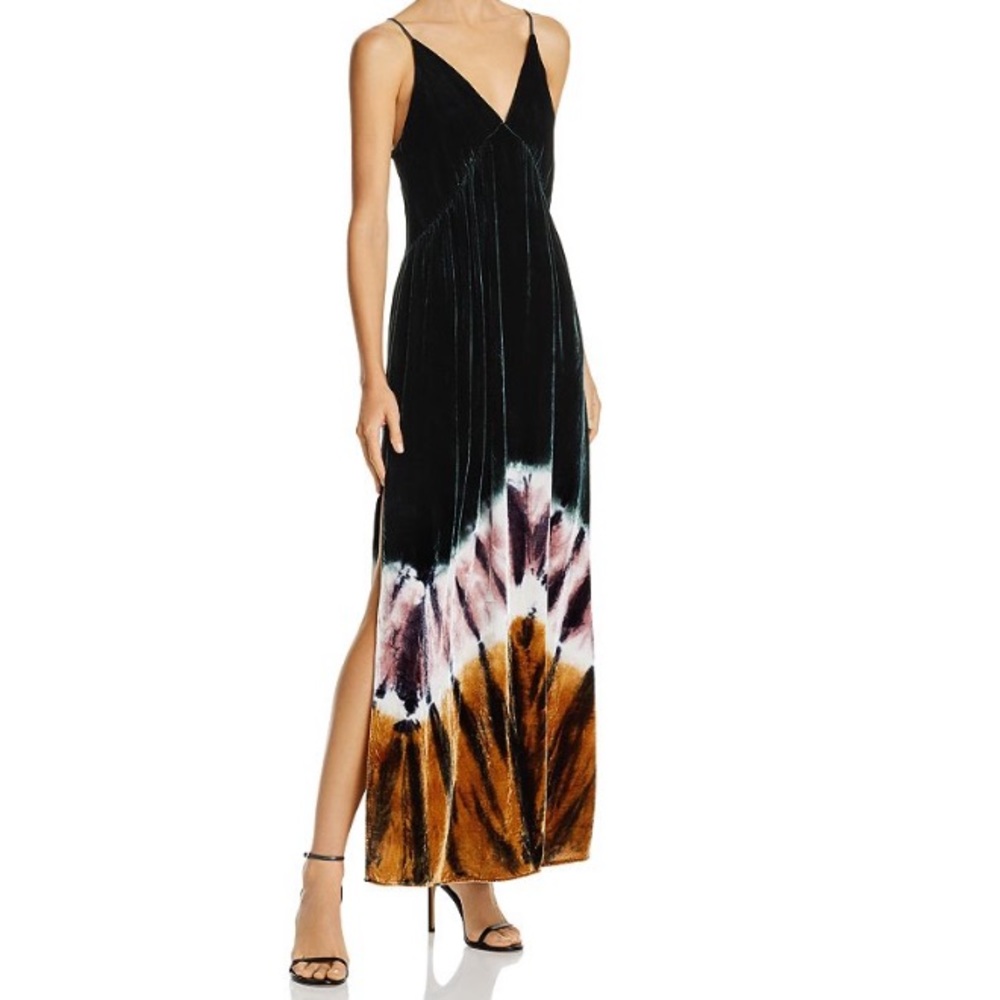 Young Fabulous & Broke - Dezie Maxi Dresss in Emerald Green NWT